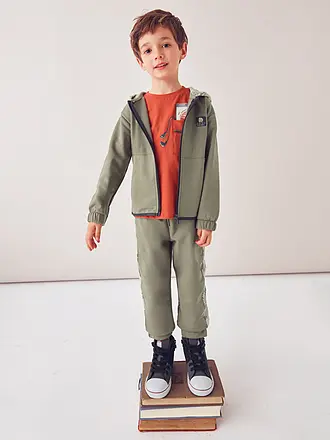 MAYORAL | Jungen Set 3-teilig Sweatjacke und Jogginghosen | 